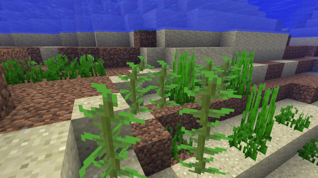 Different Ways to Get Seagrass in Minecraft