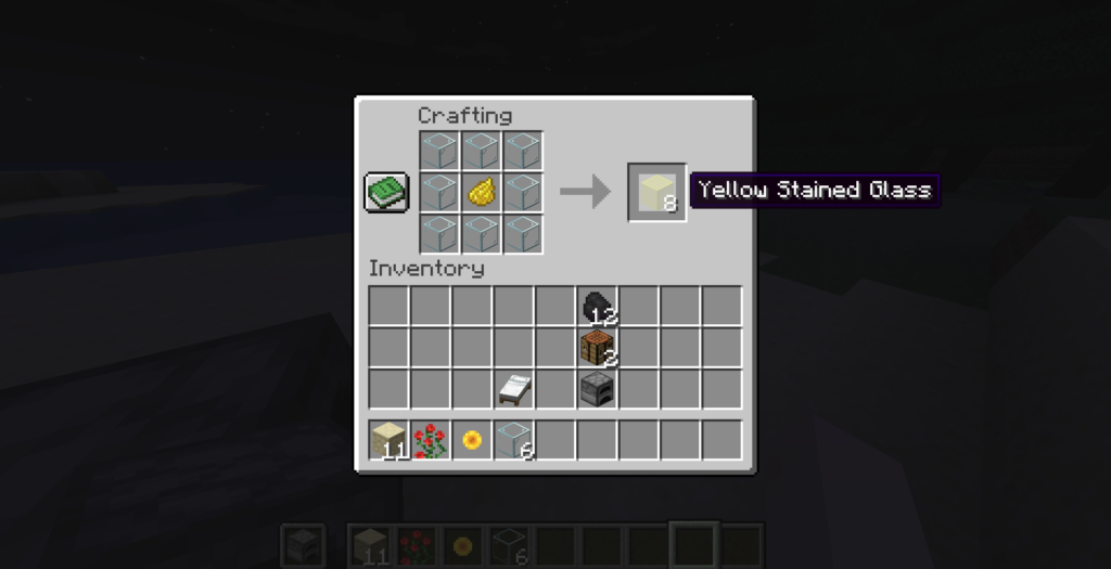 Steps to Make Stained Glass In Minecraft