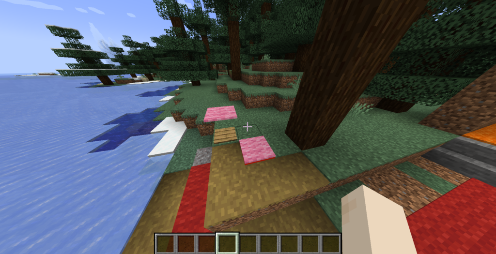 Uses of Carpet in Minecraft Redstone component