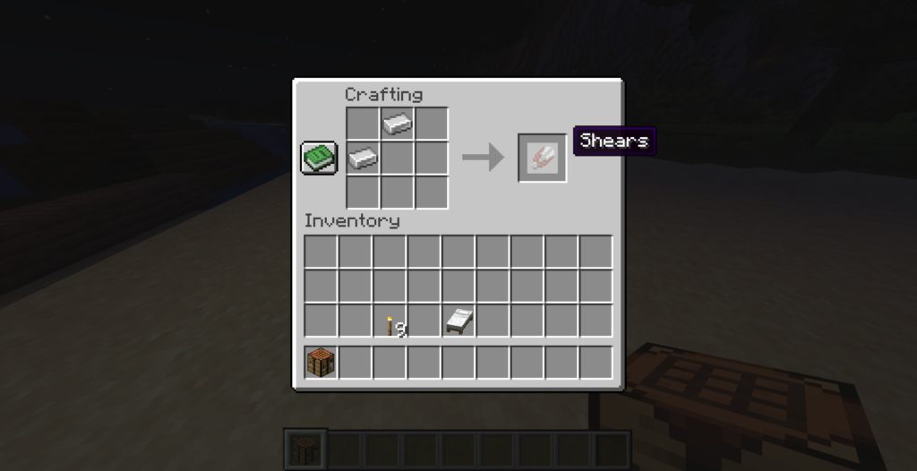 Materials Required to Grow Glow Berries in Minecraft Shears 