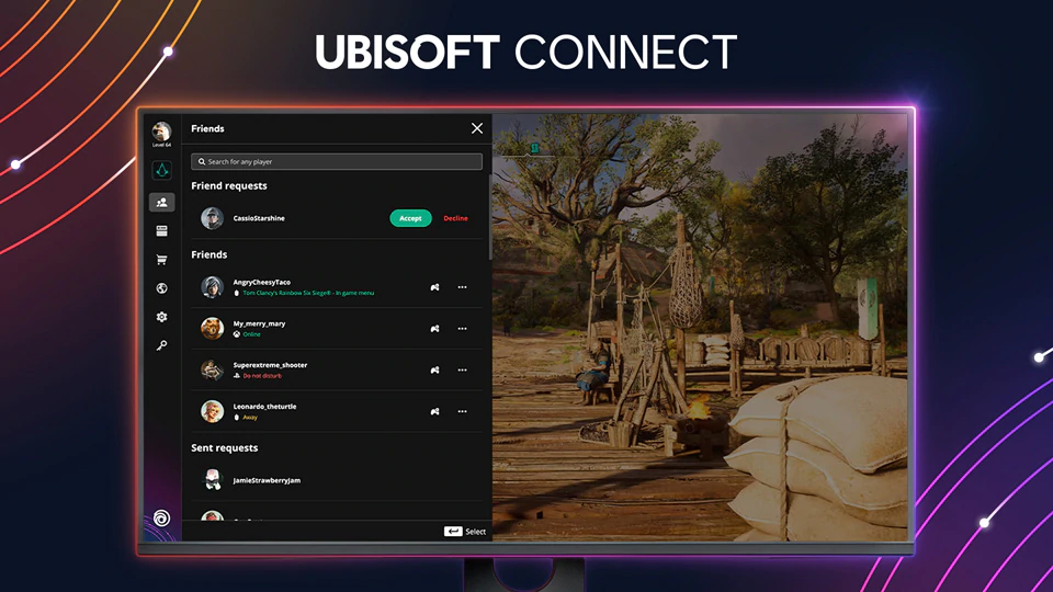 Socialize Ubisoft Connect