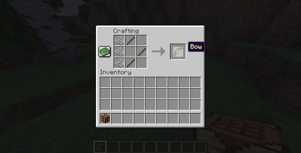Materials Required to Repair a Bow in Minecraft