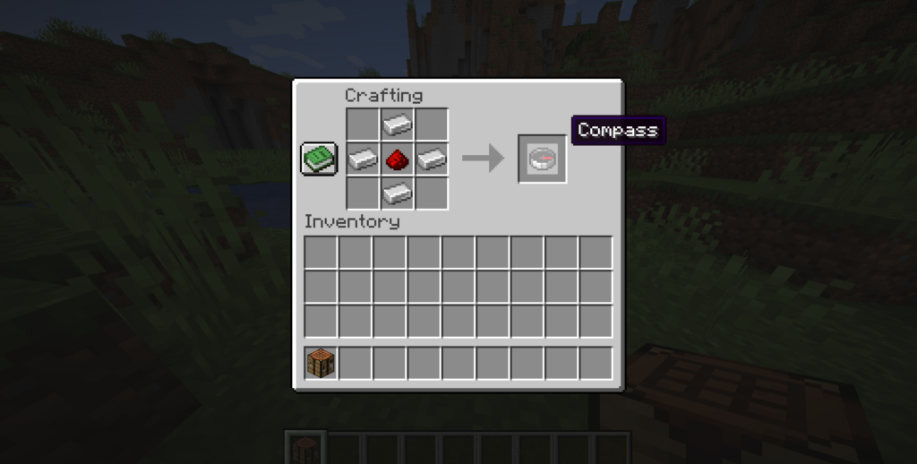 Steps To Make a Compass in Minecraft?