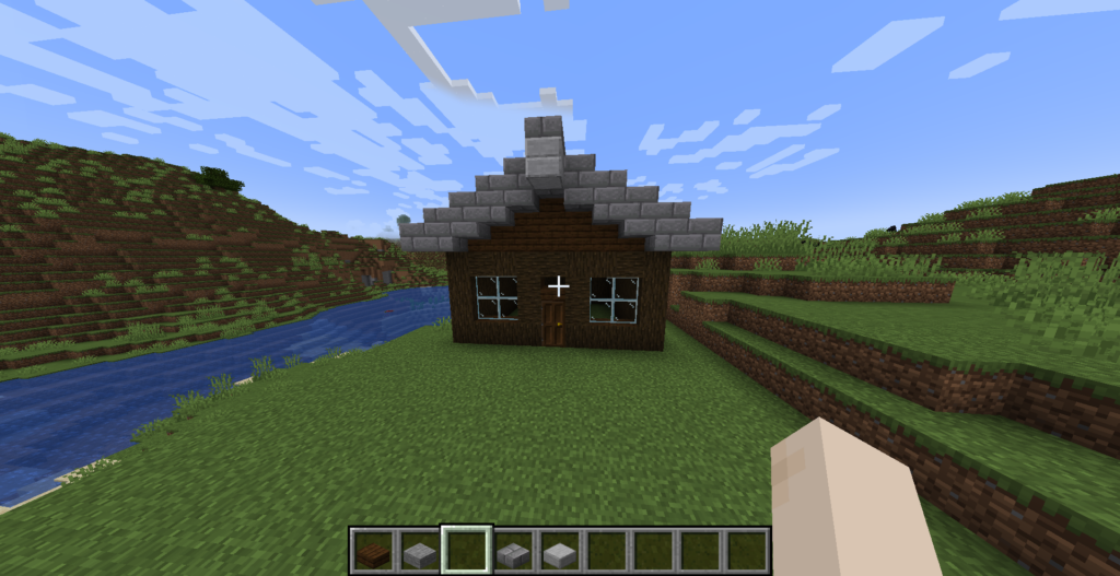 How To Build a Roof in Minecraft?