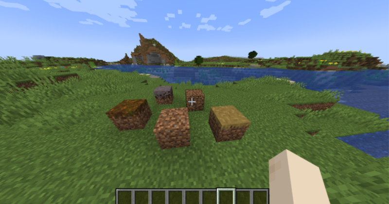 How to Get Dirt Blocks in Minecraft | Types of Blocks