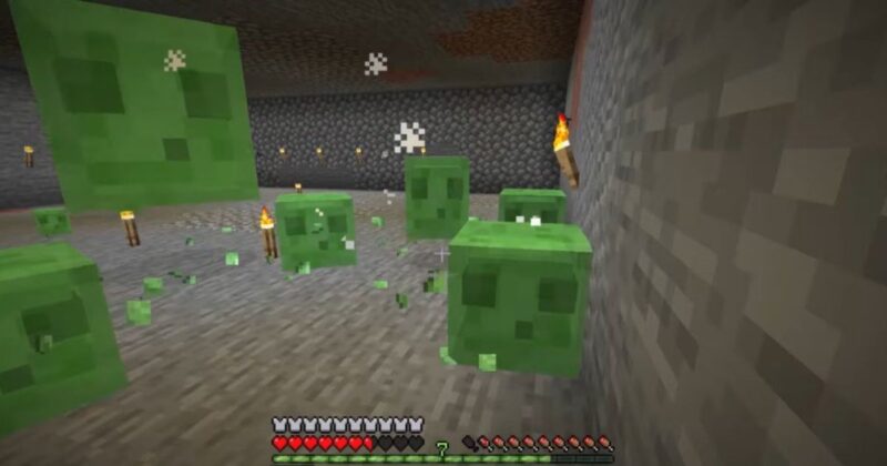 Slimes in Minecraft