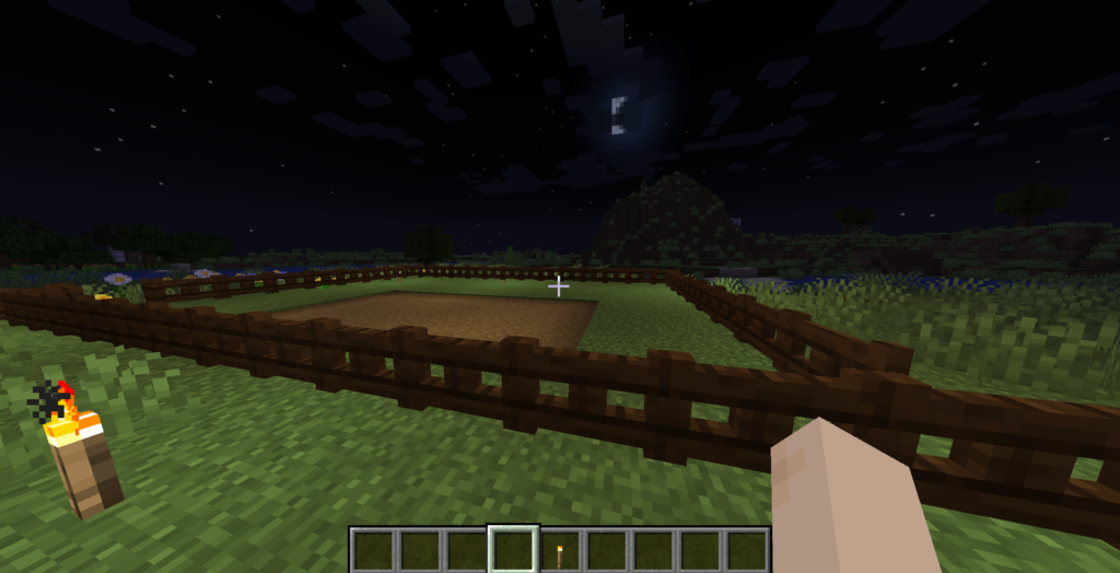 fences for librarian in minecraft