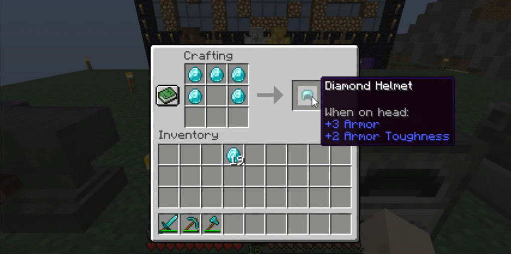 diamond helmet