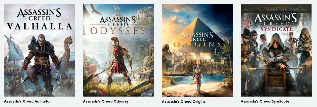 Assassin's creed games