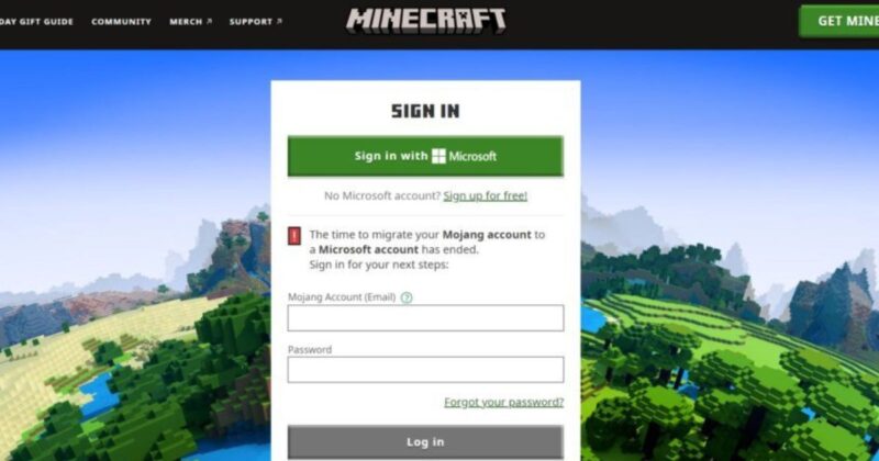 Failed to Create Profile Error Minecraft