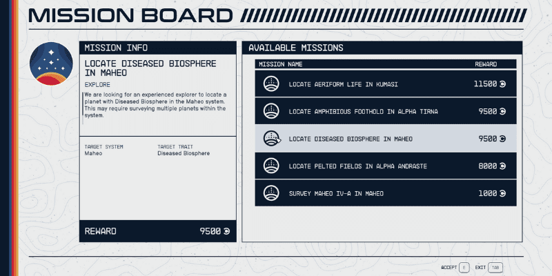 complete mission board missions